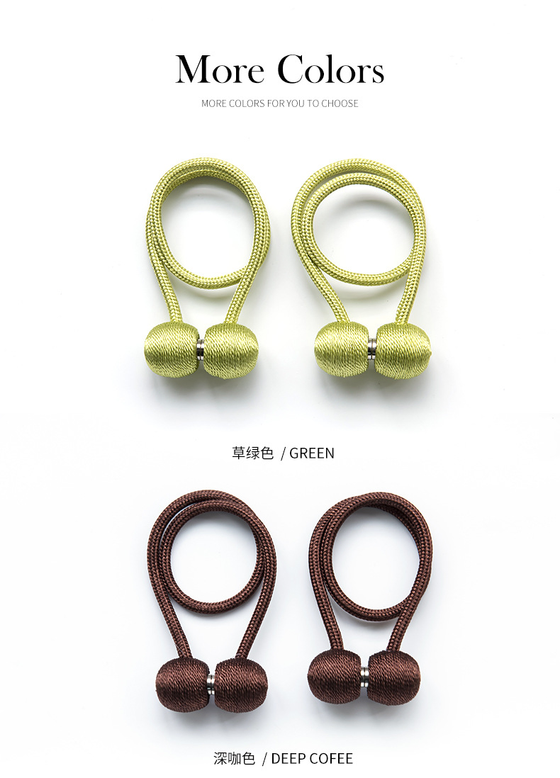 Headphones Magnetic Buckle/Curtain Magnetic Buckle Curtain Tie/Curtain Tiebacks