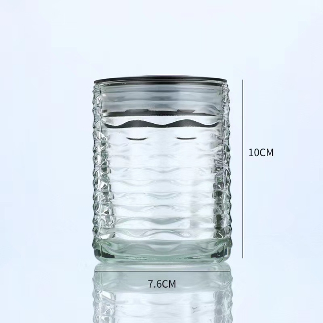 Ins Style Hotel Homestay Glass Liquid Soap Dispenser Bottle, Cosmetic Press-Type Lotion Bottle