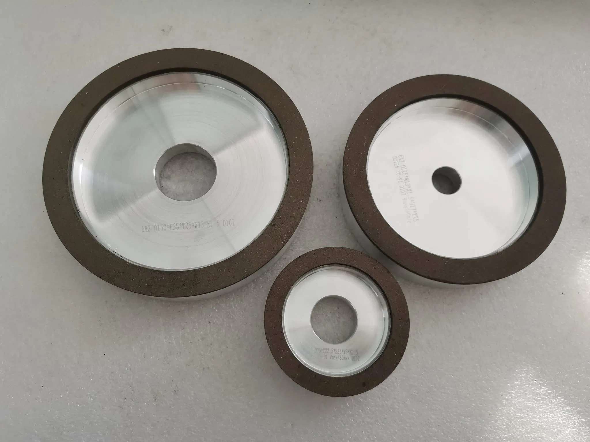 Шлифовальные круги 6A2 CBN для стекла, сухая/мокрая обработка