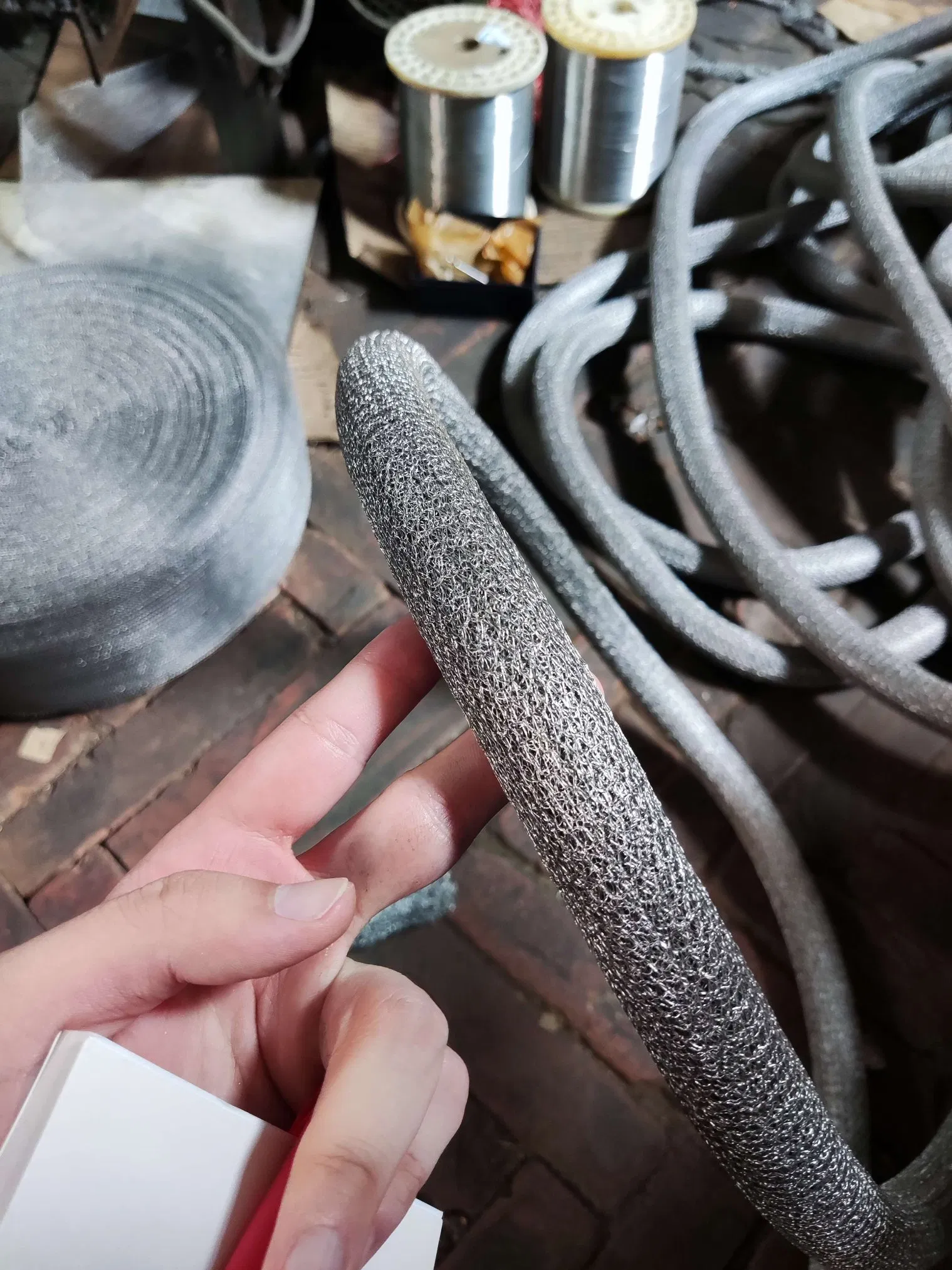 Premium Silver Copper Alloy EMI Shielding Wire Mesh Gasket