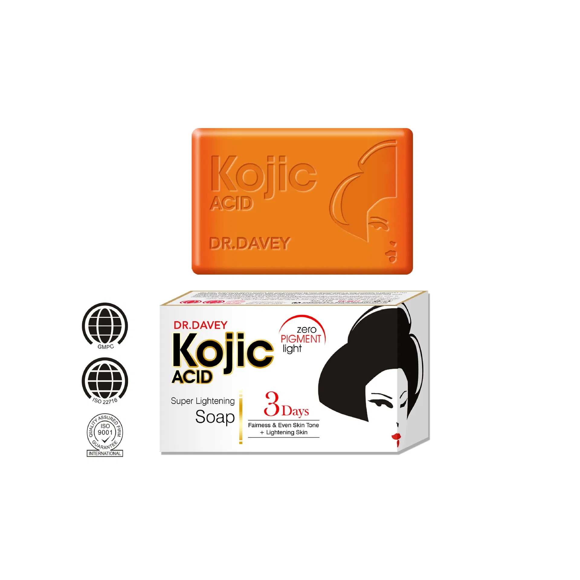 Dr. Davey Kojic Super Whitening Acid Soap