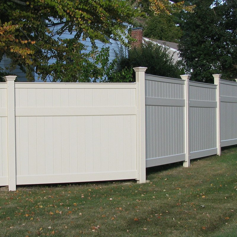 Easy Installation PVC Outdoor Privacy Fencing, Plastic Full Privacy Pool Fencing, Vinyl Garden House Fencing