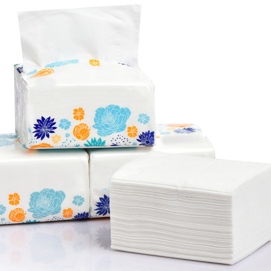 Premium Friendly Skin Good Absorbent Pack Facial Tissue Soft Pack Paper