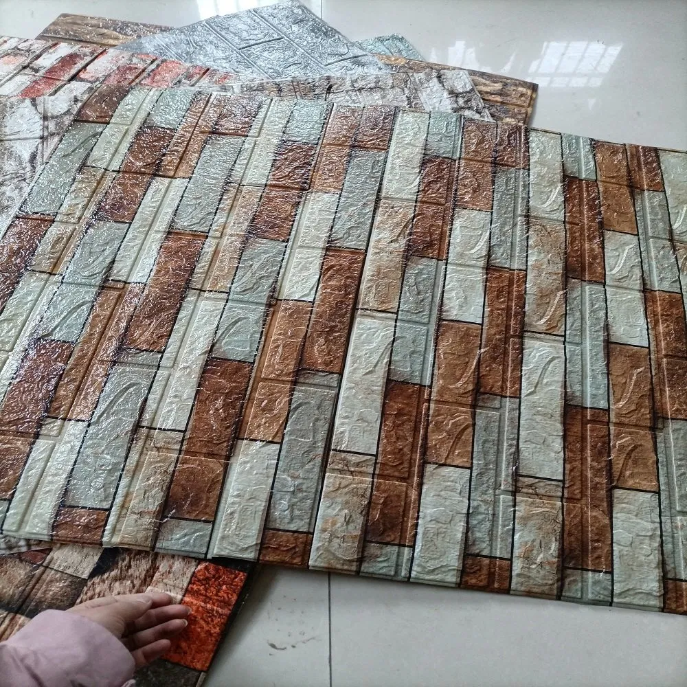 Premium 3D PE Foam Wall Stickers - Fireproof and Functional Styles