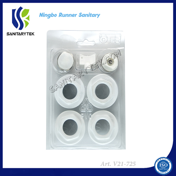 Set of Aluminium Radiator Accessories Packed in a Blister (V21-725)