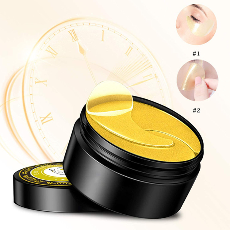 24K Gold Eye Masks for Dark Circles and Puffiness Under Eye Treatment