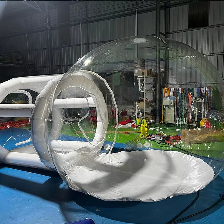 Tent High Quality Bubble House Inflatable with Colorful Balloon Decorations