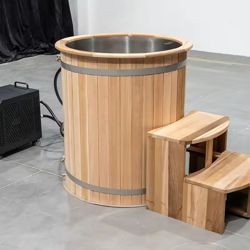 Деревянная ванна для ледяного купания для восстановления