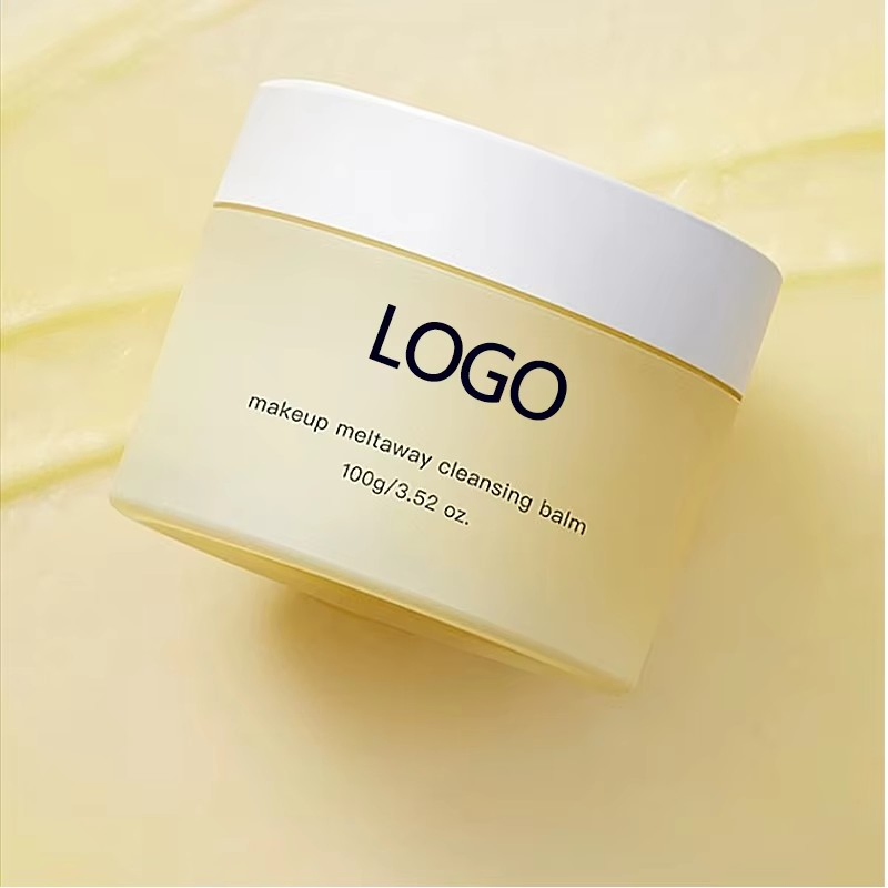Custom OEM Natural Gentle Skincare Cream Balm Deep Cleansing Makeup Remover Balm