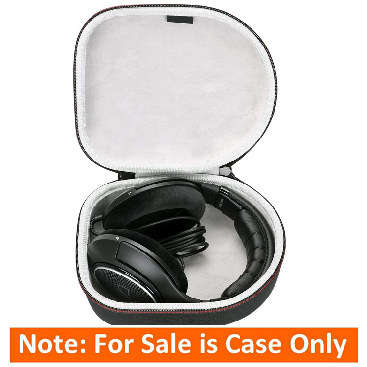 Жесткий чехол для наушников EVA черный
