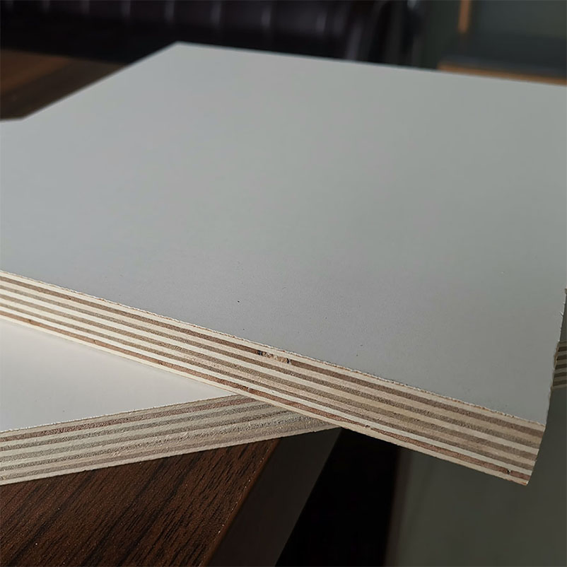 Меламиновая фанера для мебели, однотонная и с декором