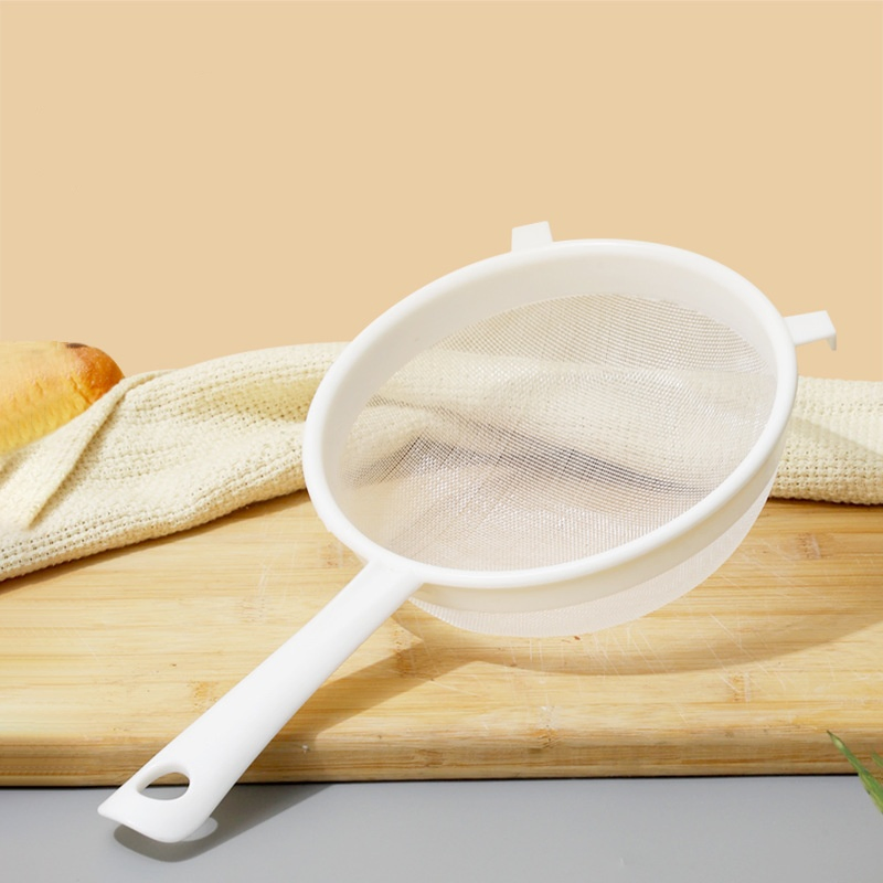 Simple Plastic Filter Funnel Juice Soy Milk Filter Tool Flour Sieve