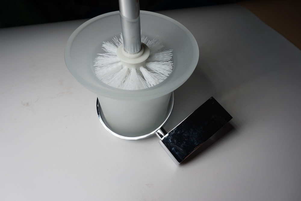 Настенный держатель для ёршика из цинкового сплава хром