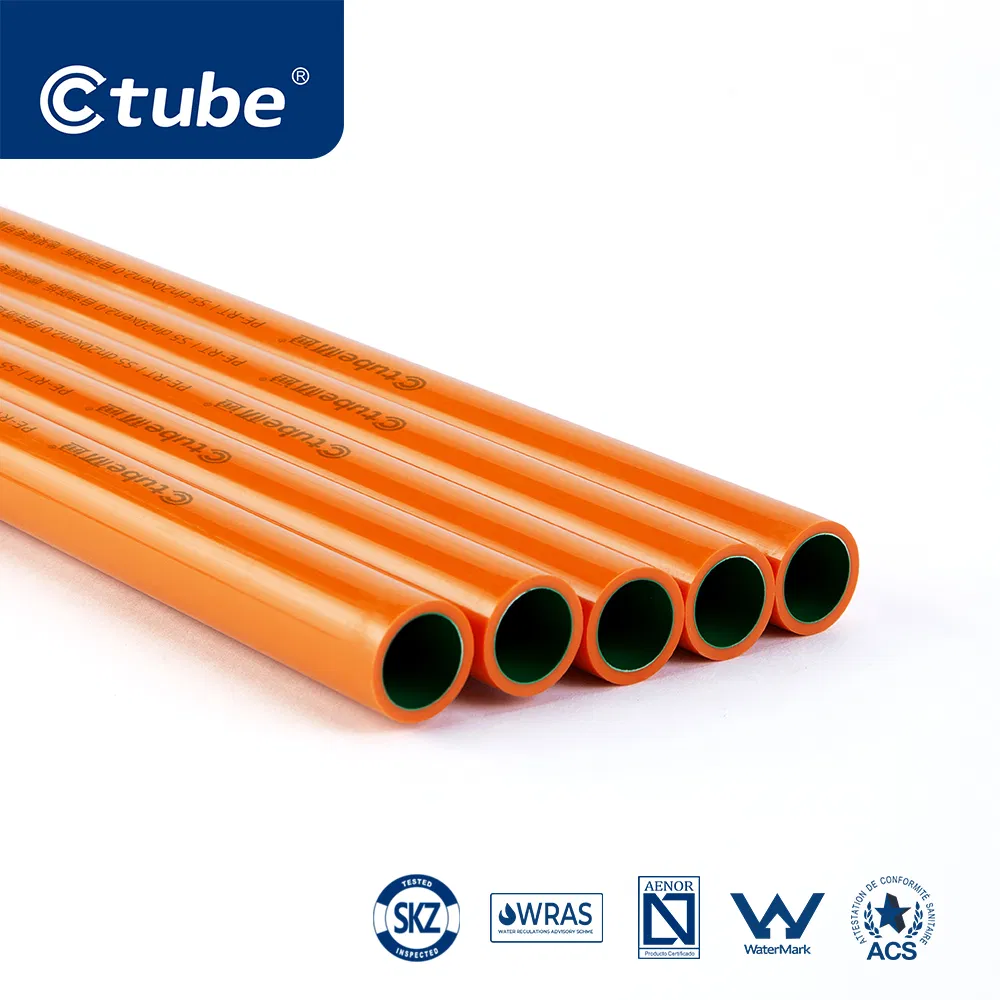 Ctube Pert Pipe Export Supplier ISO Certified for Global Plumbing Standards