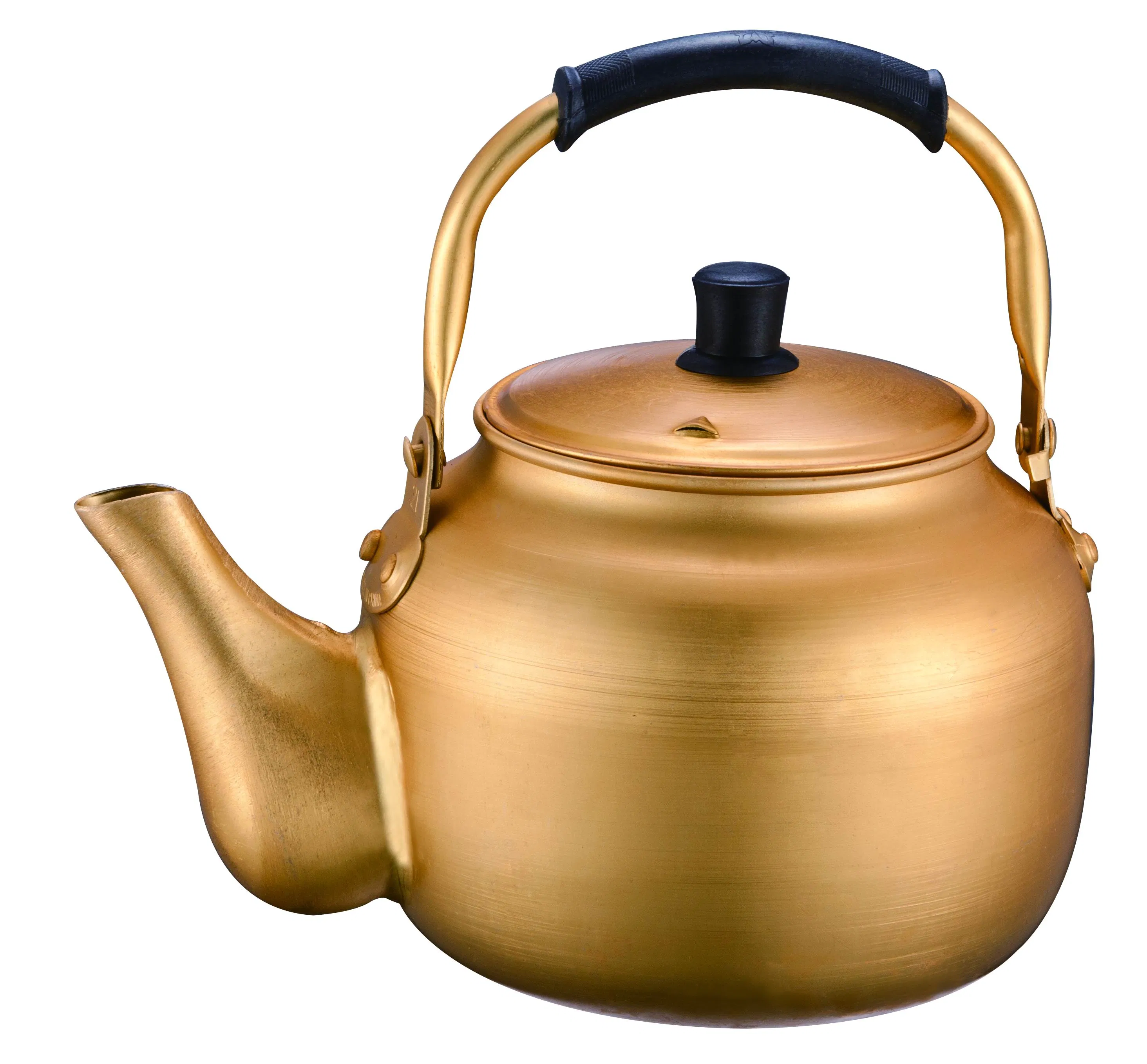 Чайник алюминиевый желтый