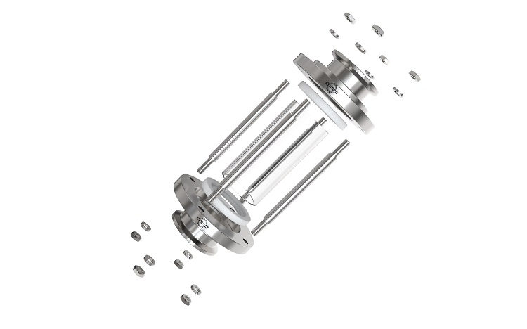 Qiimii Clamp Flat/Union Type/Flange Type/in-Line Sight Glass View/Visual Glass Sight Glass