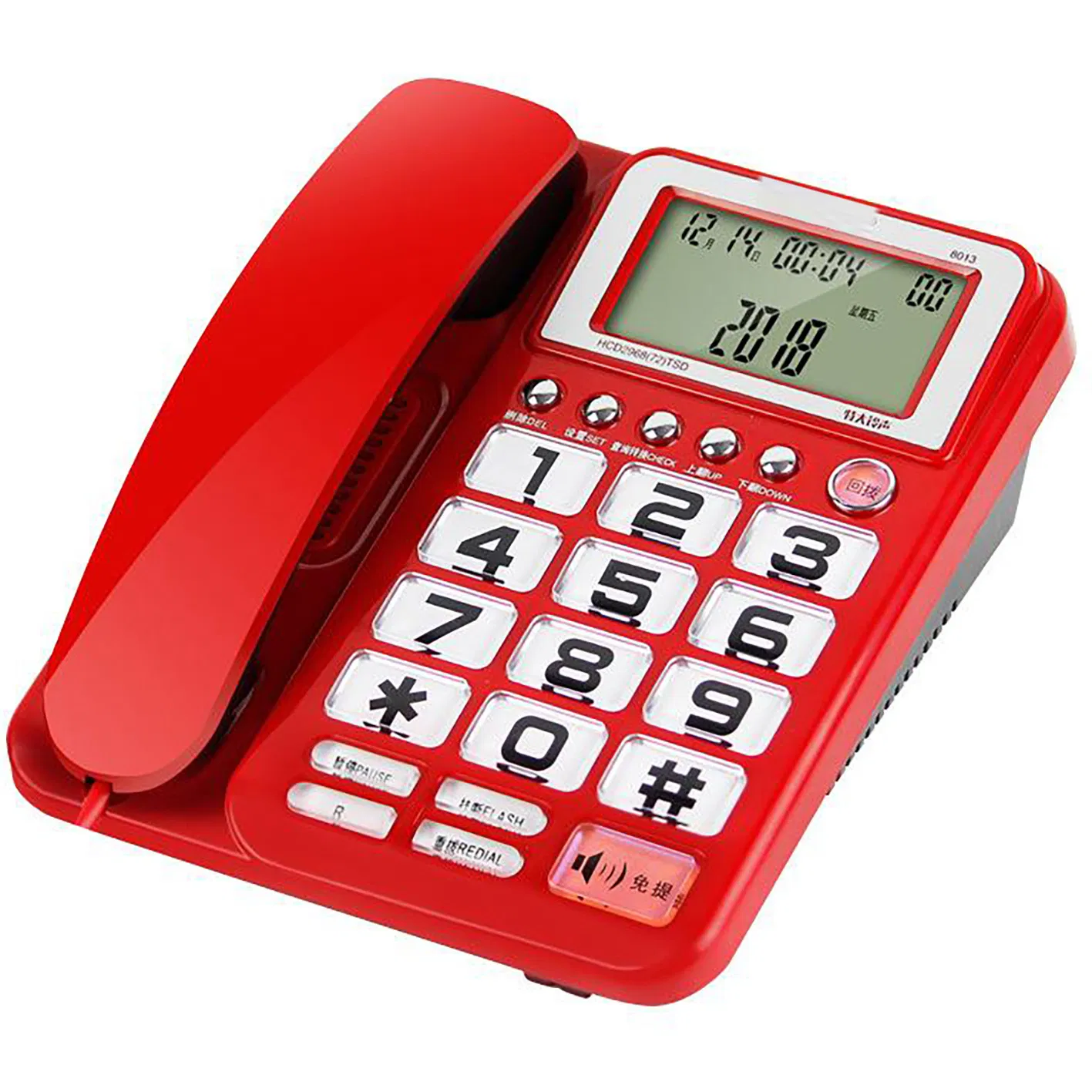 Hot Sale Hotel Guest Room Telephone Corded Phones with Cable