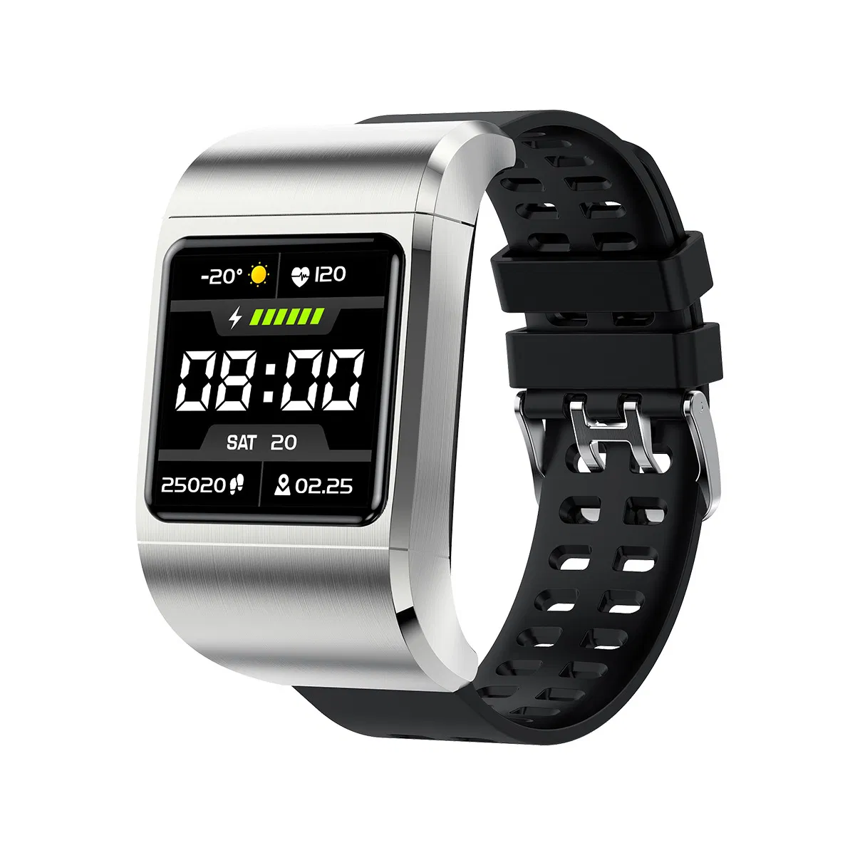 Heart Rate Bracelet Wireless Bluetooth Headset Sports Smartwatch