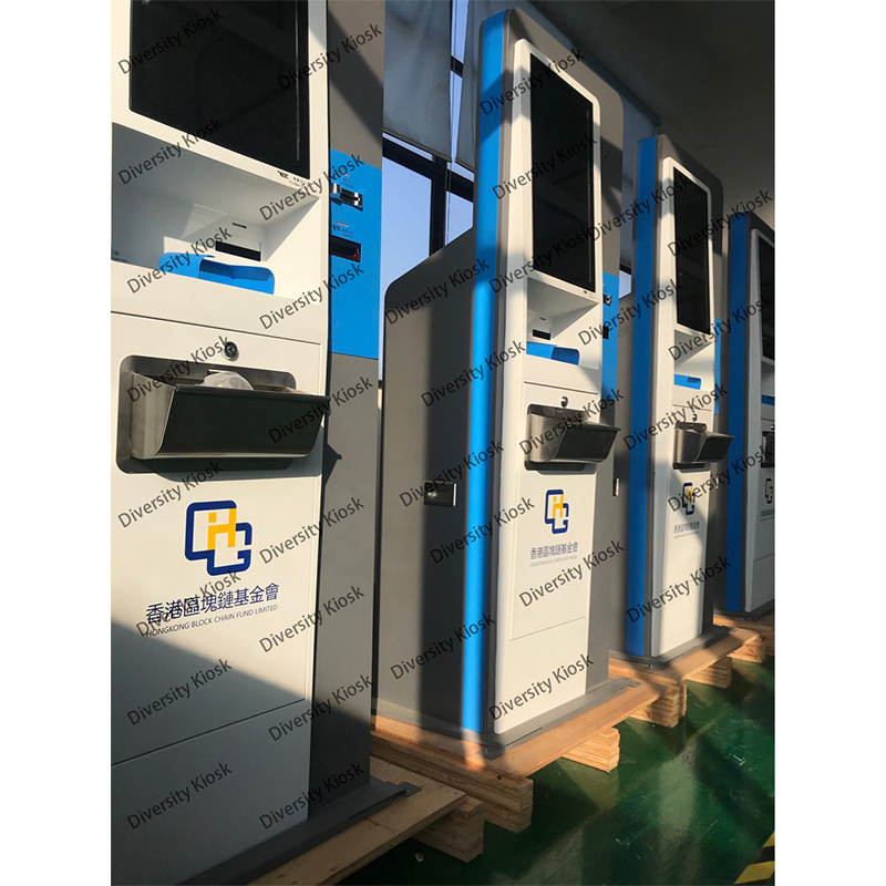 Flexible Commissions and Customizable Fees Thermal Printer ATM Cash Dispenser Kiosk Machine