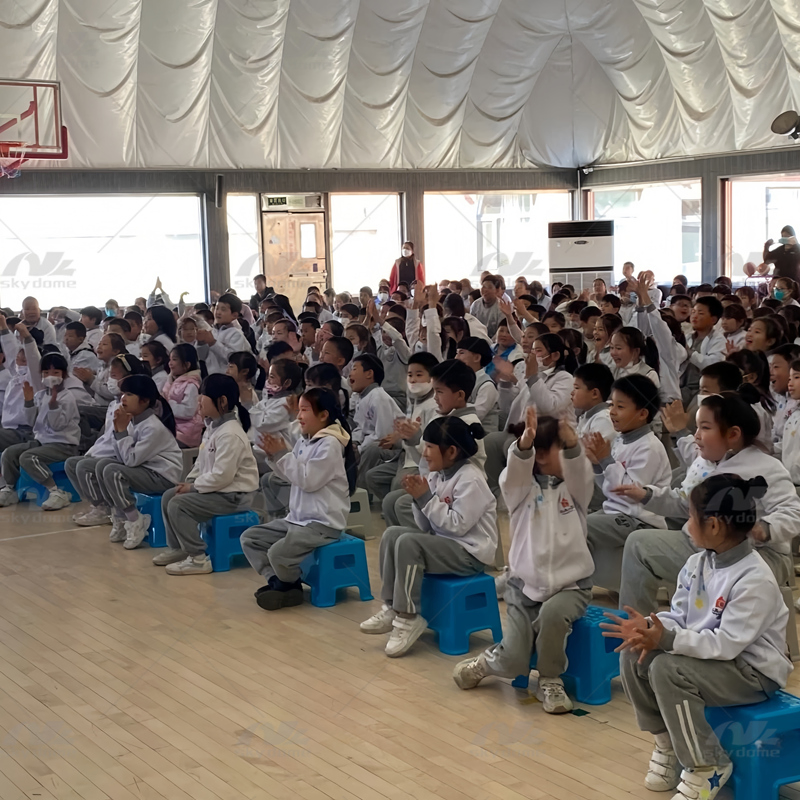 PVDF Inflatable Air Domes for School Basketball Training
