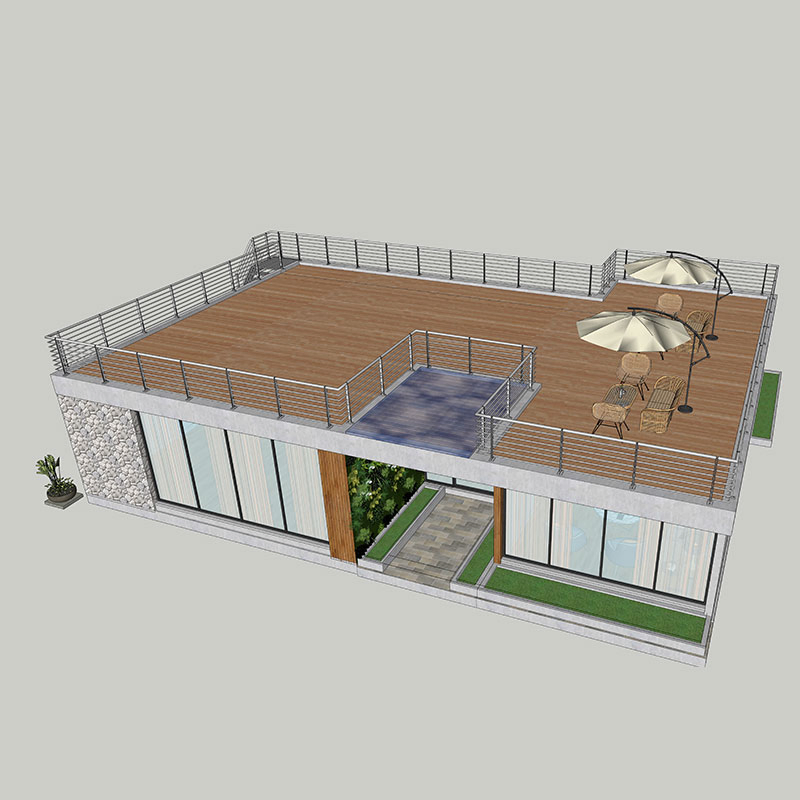 Prefabricated House Plan Fast Install Modular Office Bungalows Movable House