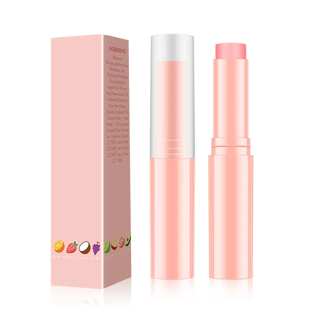 Nourishing Organic Strawberry Flavor Moisturizing Lip Balm for Daily Use