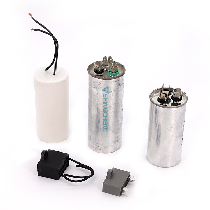 Dual Run Capacitor 45+5μF 440VAC, for AC Unit Compressor and Fan Motor