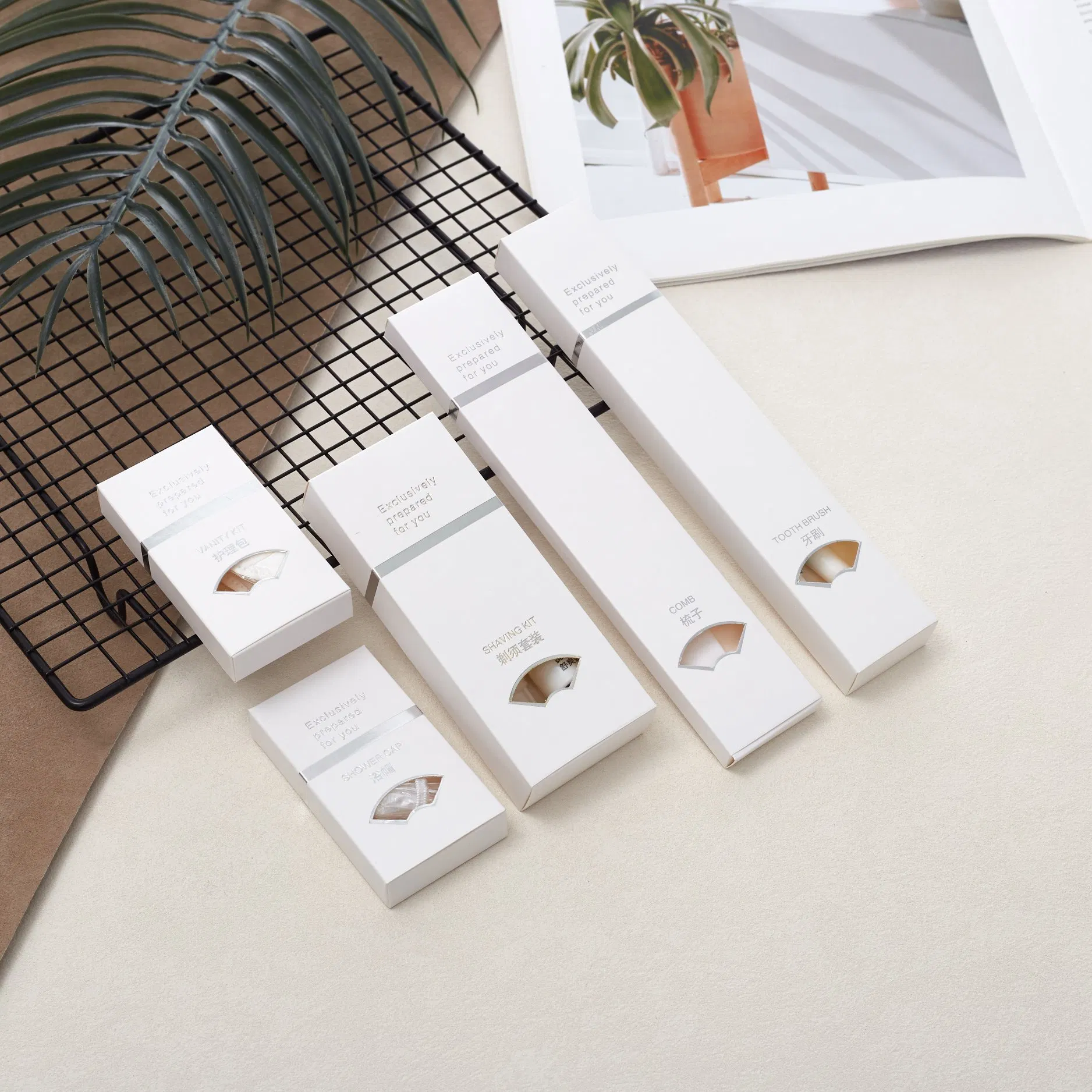 Hotel Disposable Toothbrush Set -Cardbox Packaging