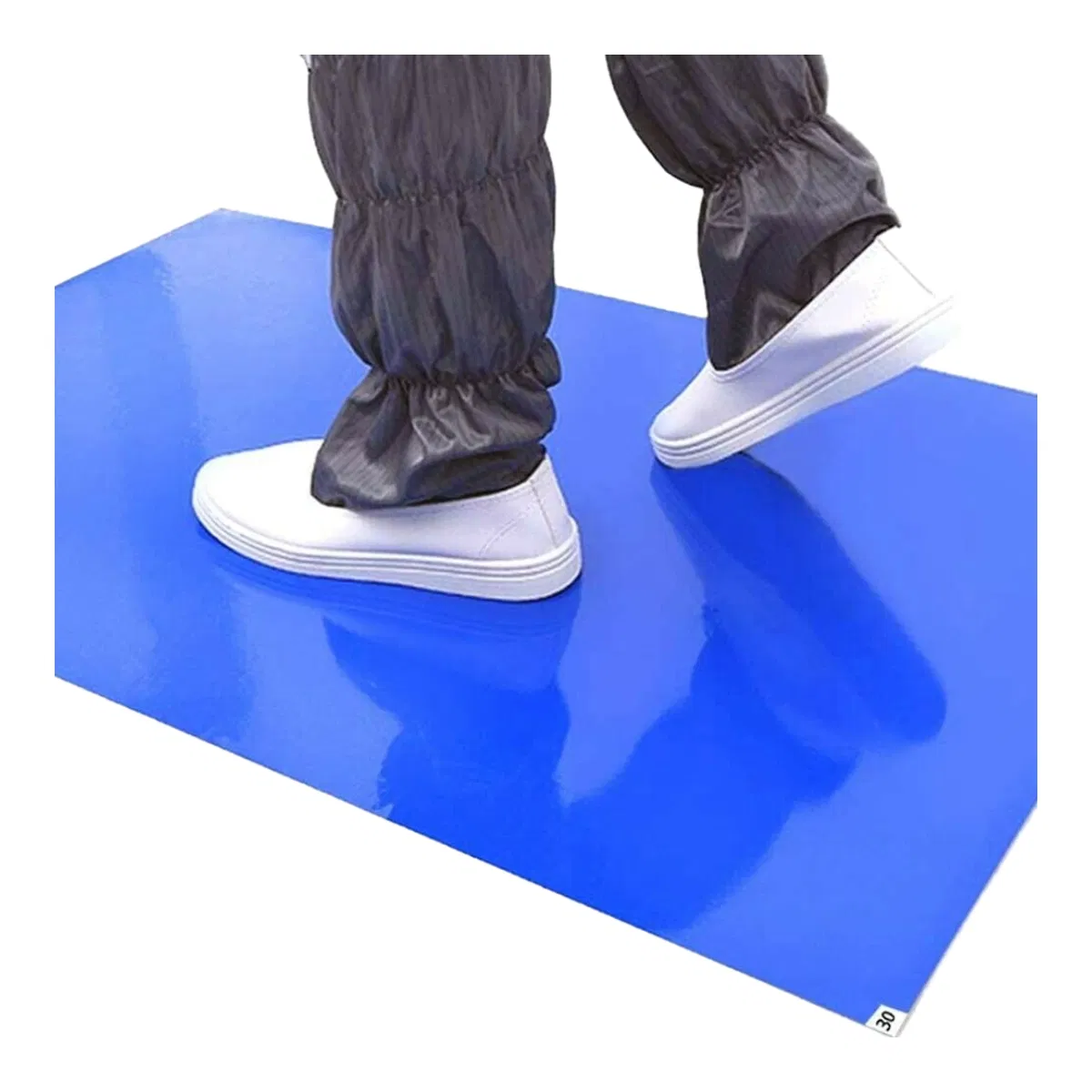 30 Sheets Cleanroom Sticky Mats Construction Tacky/Adhesive Floor Mat