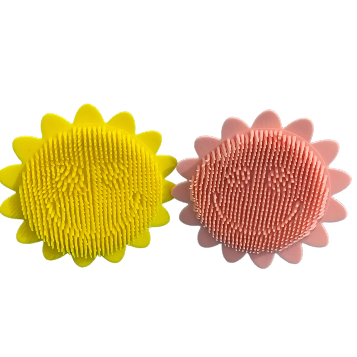 Newborns Hair Brushes Body Massager Accessories Silicone Baby Bath Brush