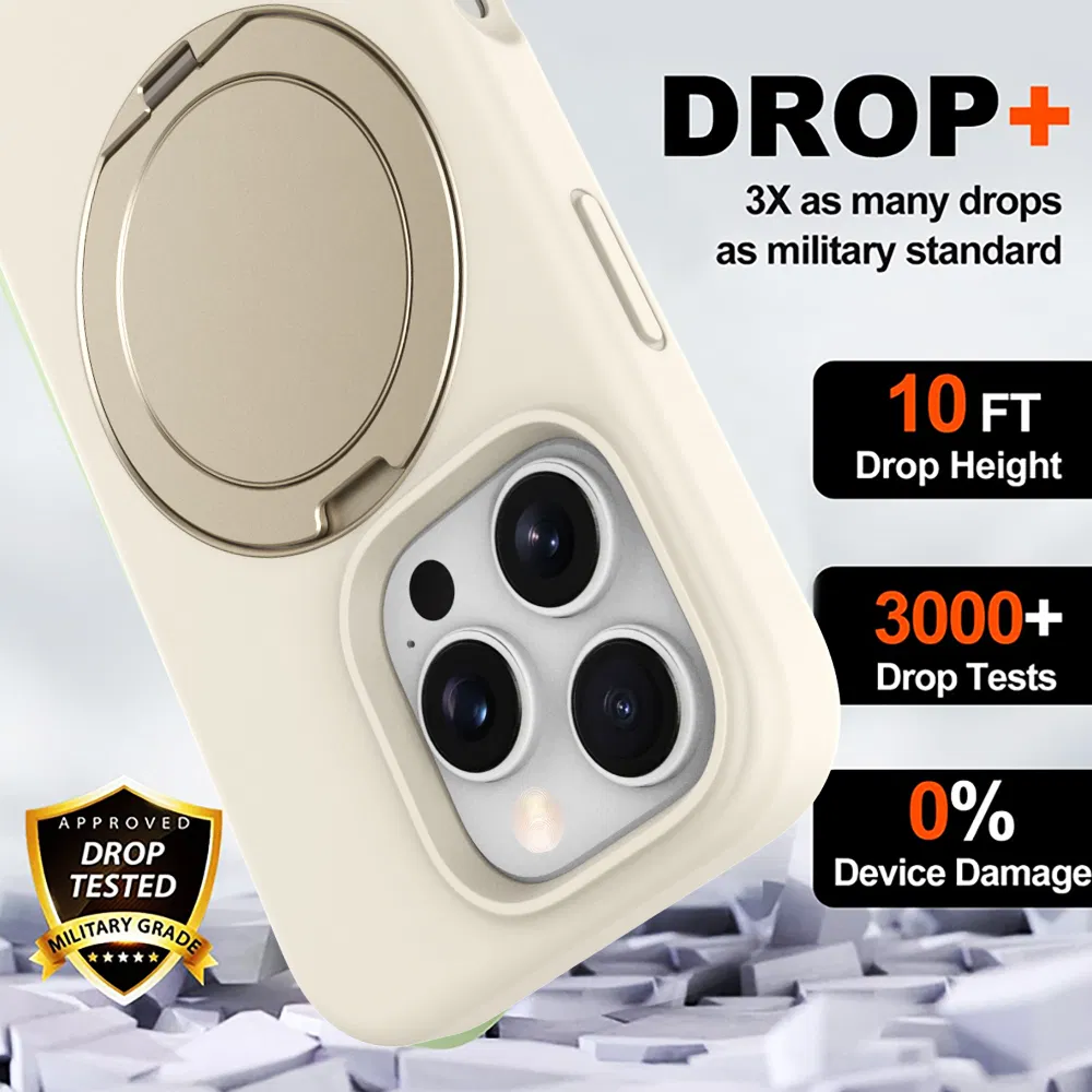 Чехол для iPhone 12-16 Pro Max с подставкой и MagSafe