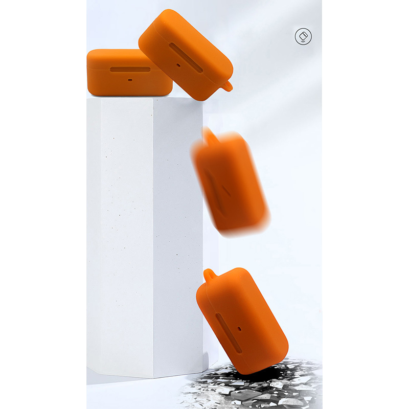 Чехол для наушников Fiil T1 PRO, силиконовый, фиолетовый