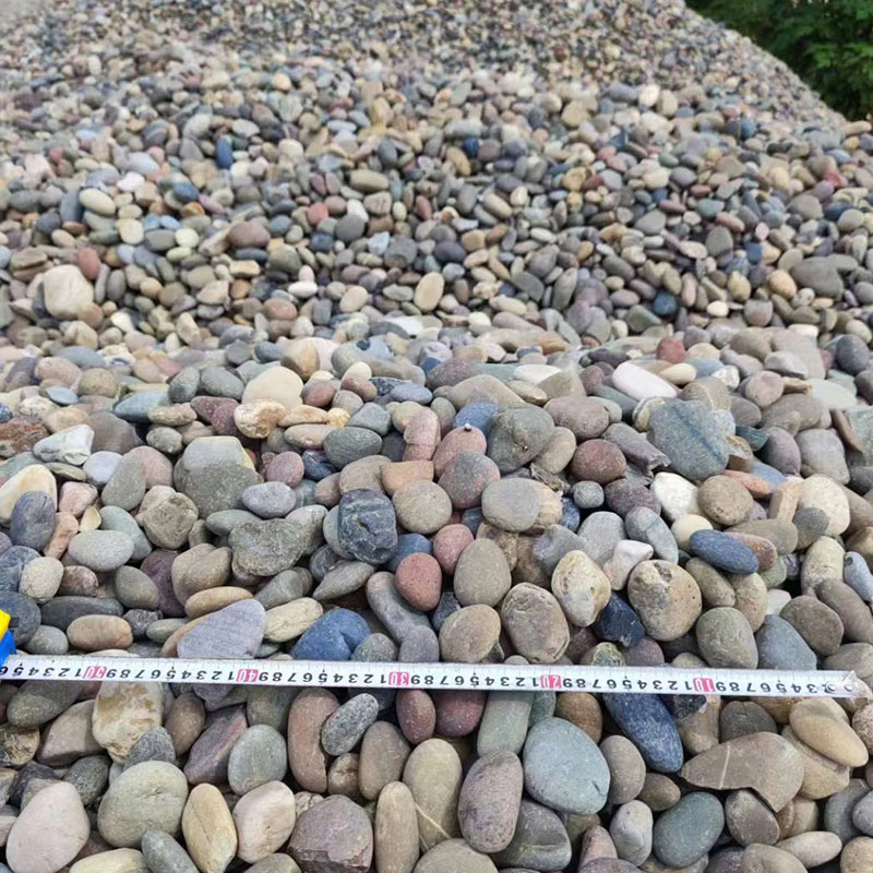Muti Colors River Pebble Stone for Outdoor Garden Lanscaping/Paving Price