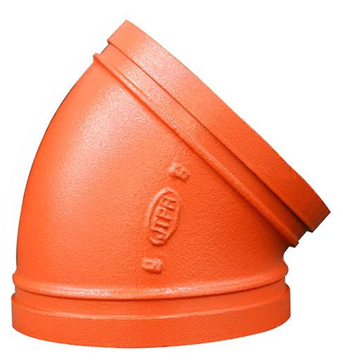 Rigid or Flexible Couplings/Reducing Tee/Mechanical Tee/Elbow/Cross/Flange/Reducer/Cap/Grooved Pipe Fittings Grooved Couplings and Fittings for Fire Protection