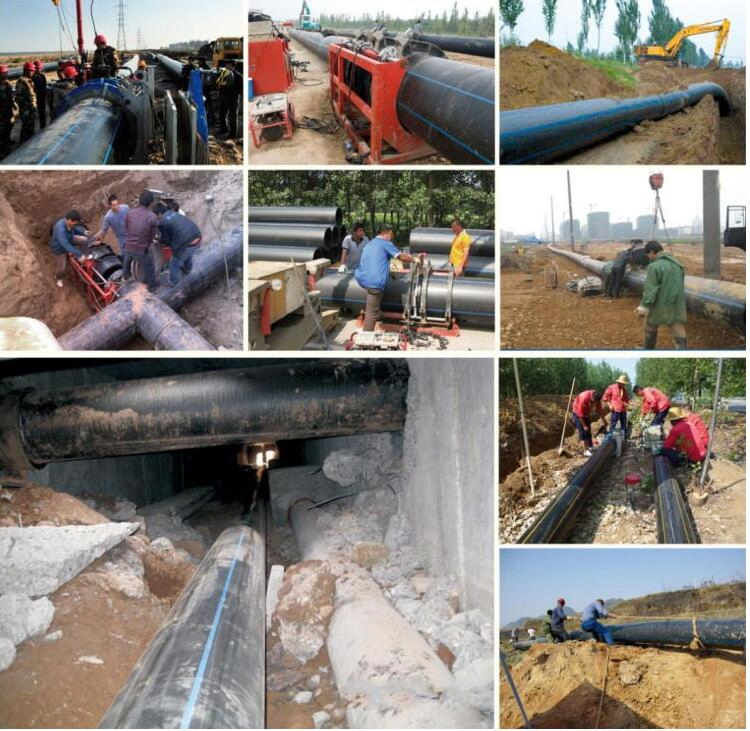 Injection Butt Fusion HDPE Water Poly Pipe Fittings