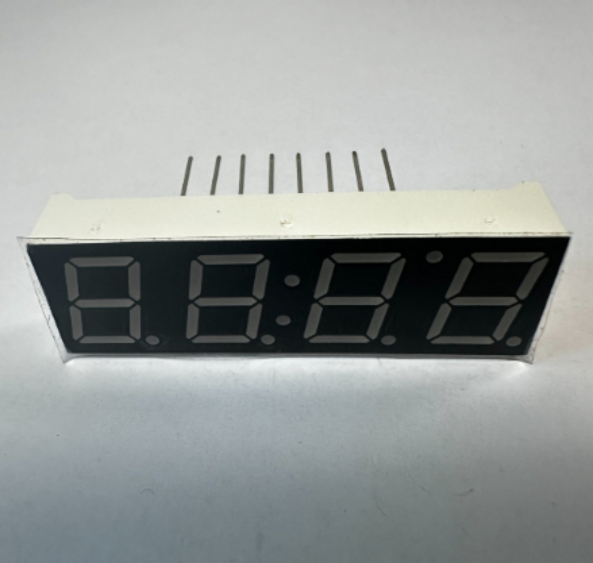 7 Segment LED Clock Display for Home Appliances and Electronics