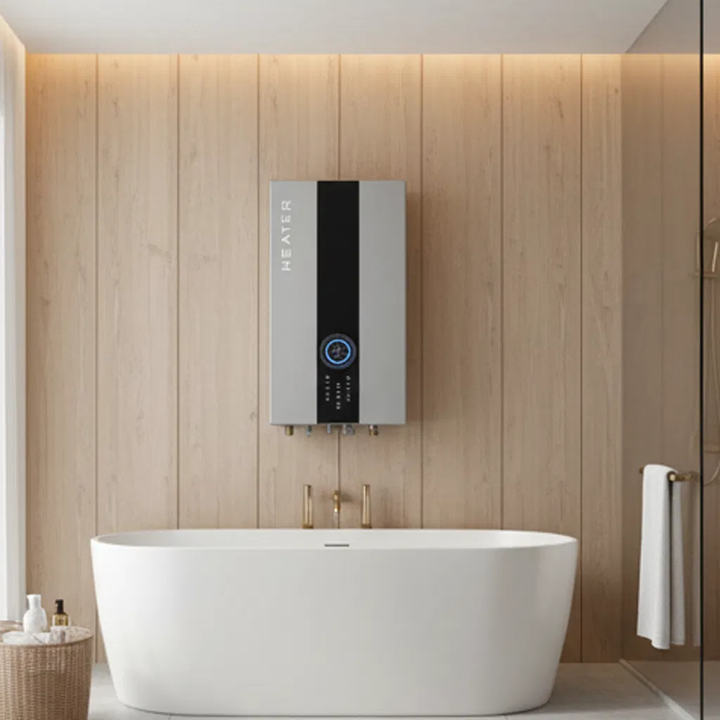 Electric Heater with Remote Control and Dual Water Pumps Functionality