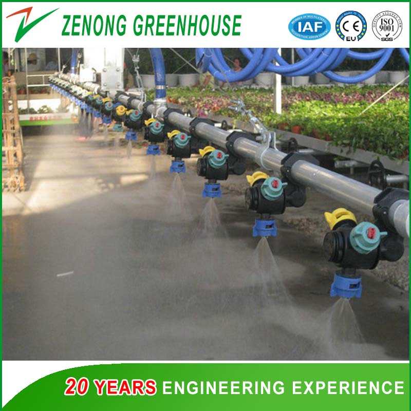 Automatic Self-Propelled Water Sprinkler for Greenhouse Irrigation