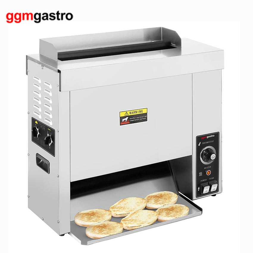 Commercial Electric Conveyor Toaster Hamburger Bun Baking Machine Electric Bun Toaster for Bread Hamburger Toaster