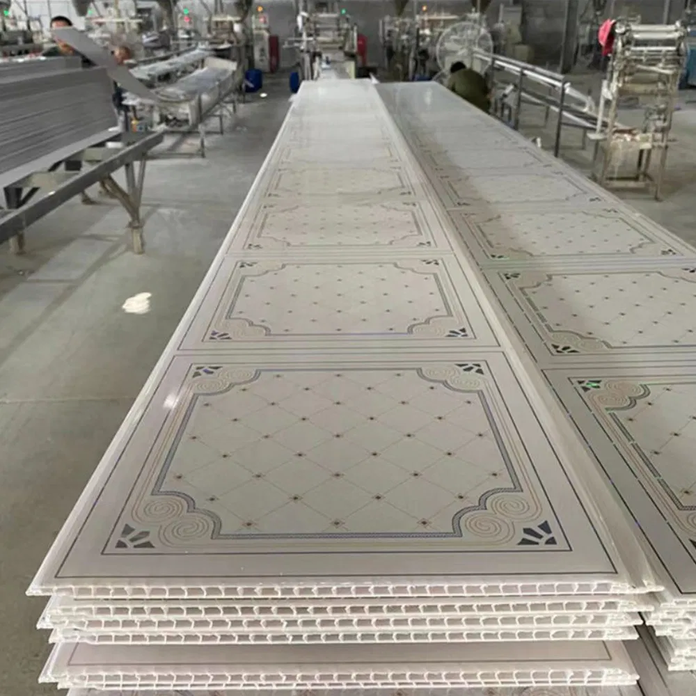 Decoration Material Suspended Square 60*60 Ceiling Panel PVC Ceiling 3D Wall Panel From China Factory