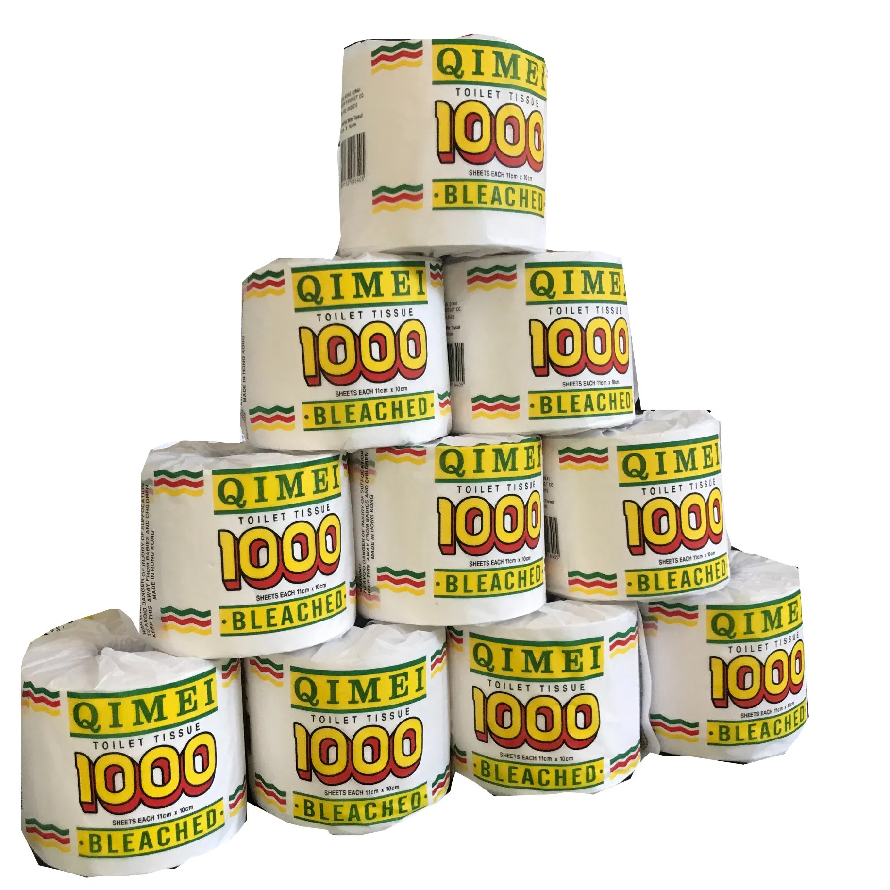 Eco-Friendly Toilet Tissue 1000 Sheets 1 Layer