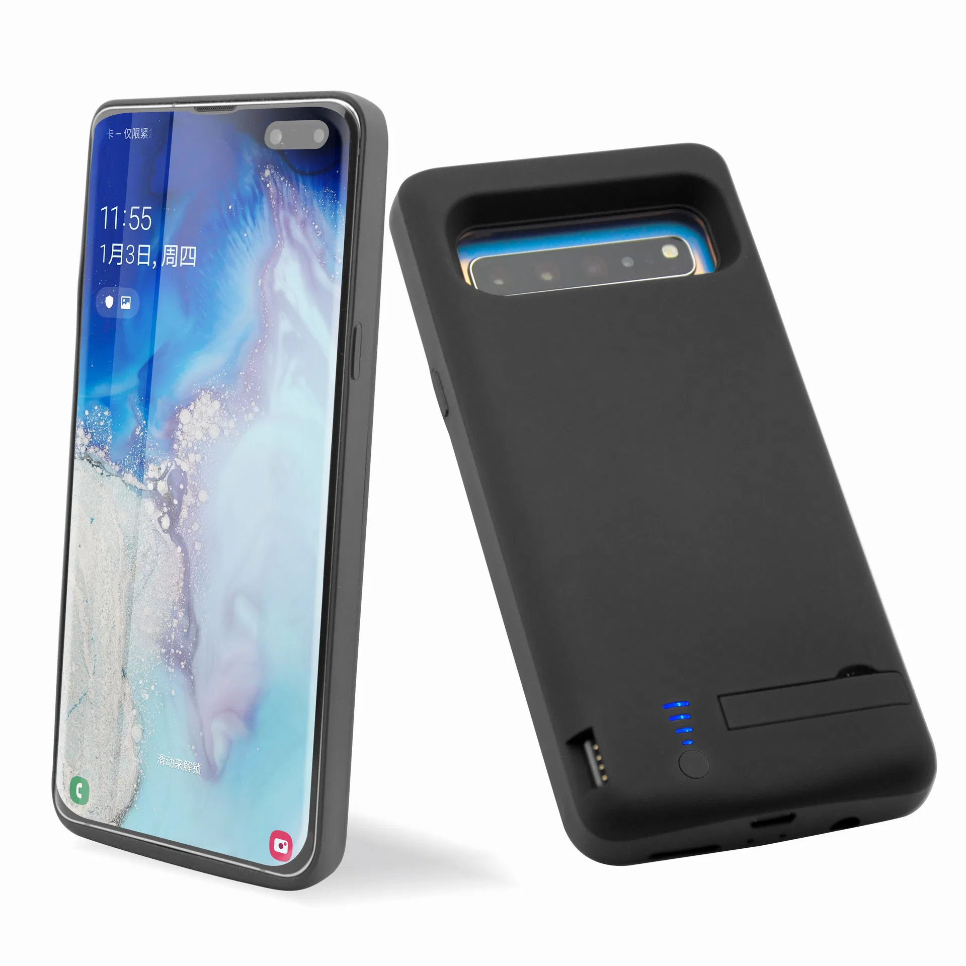 High Quality Bracket Styles Battery Case Portable External Battery Backup Power Bank Case for Samsung Note 20/S25/S24/S23/S22/S10