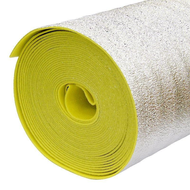 Aluminum Foil Faced Bubble Reinforced Thermal Insulation Sheet Roll with High R-Value Heat Insulation Materials