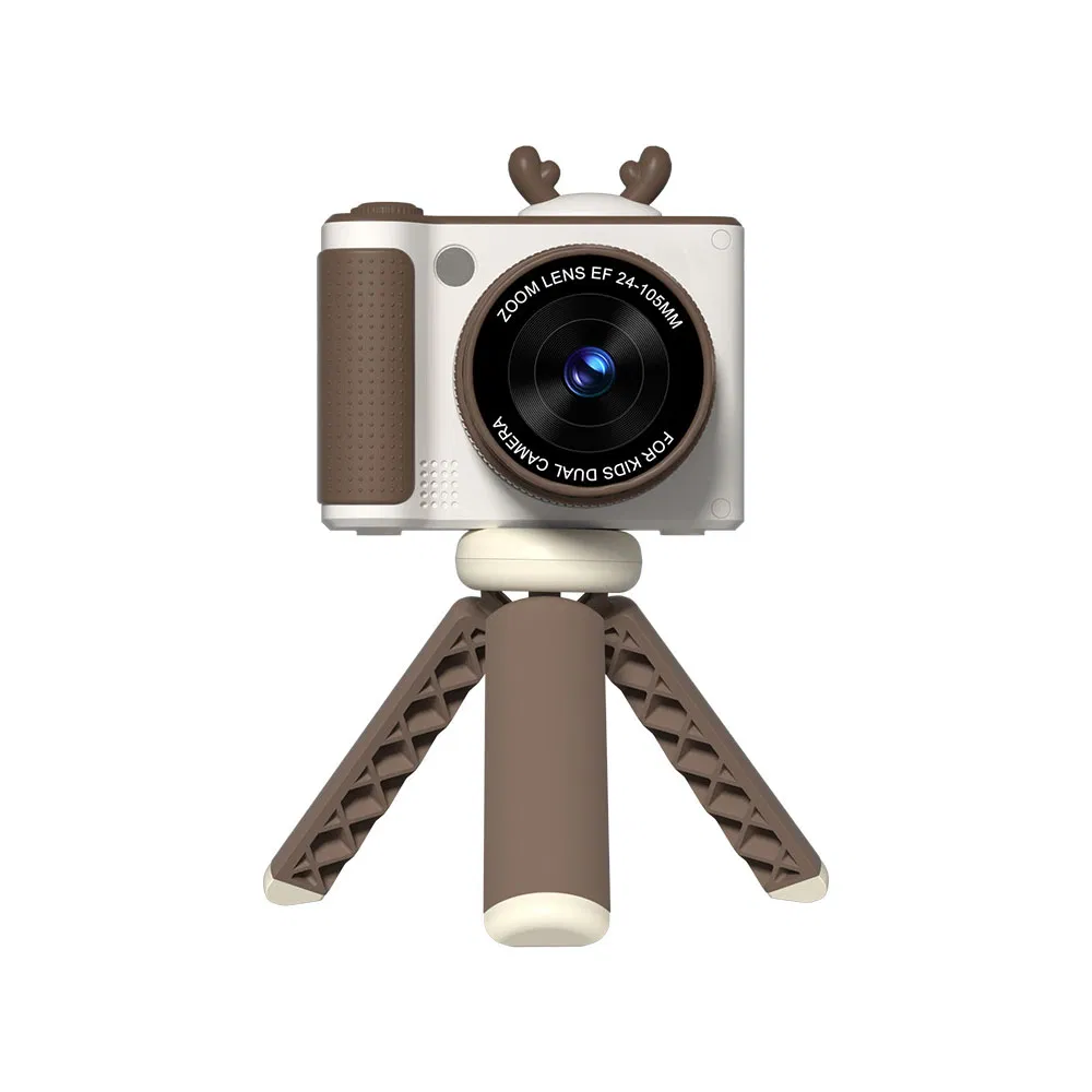 Детская цифровая камера с двойной линзой и зумом