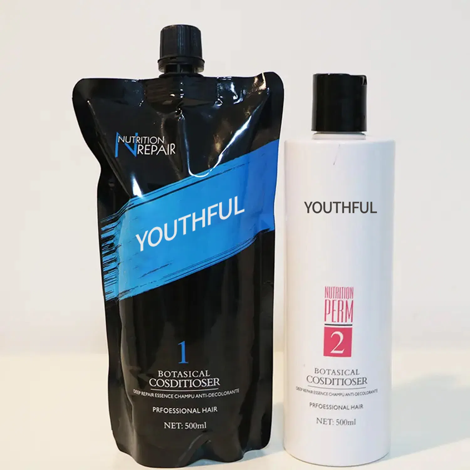 500ml*2 Keratin Straightening Hair Perm Cream