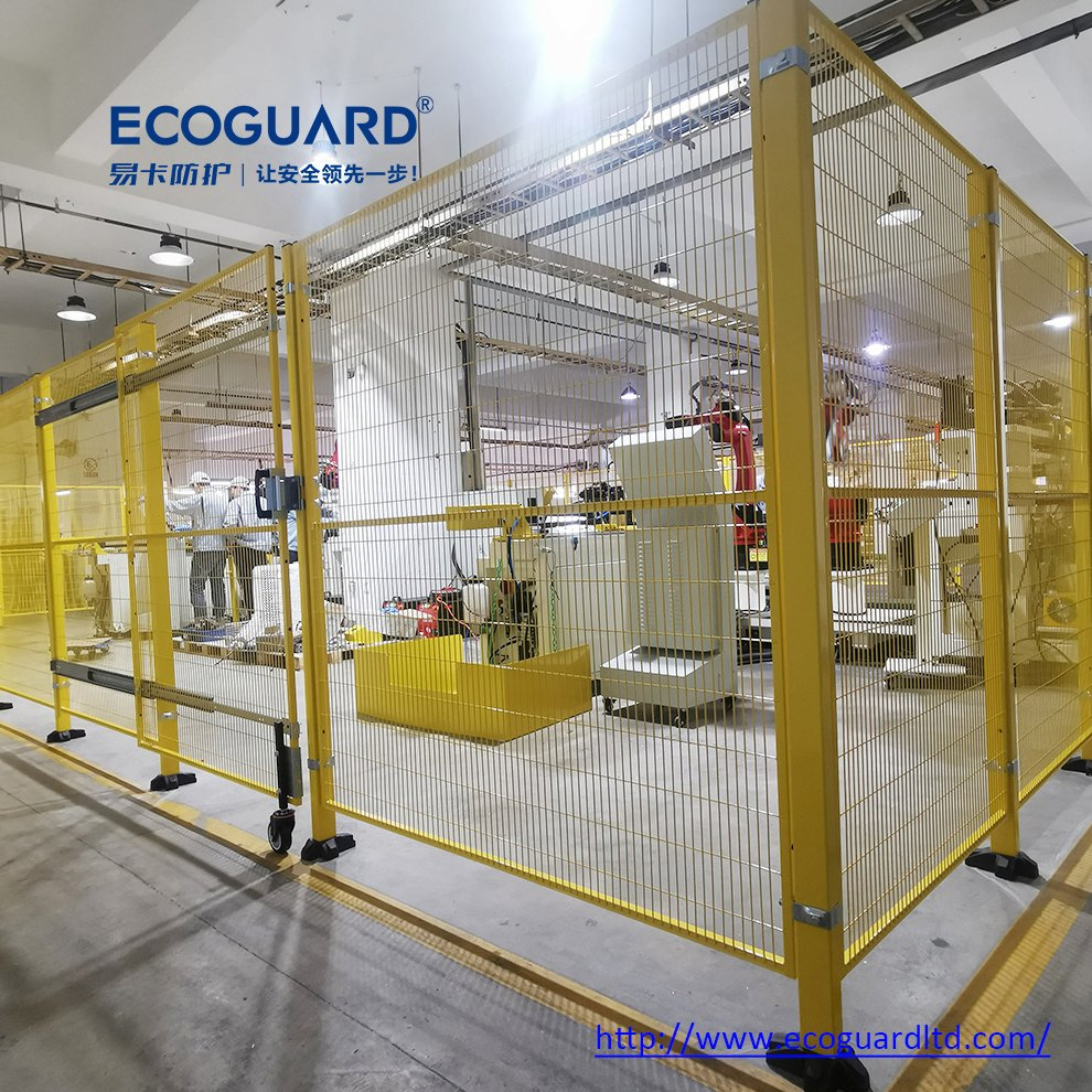Industrial Strength Safety Fence for Machine Protection and Guarding