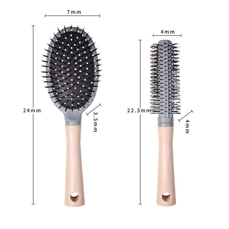 Wholesale Custom Curved Vent Hair Brush Plastic Anti Static Air Cushion Brush