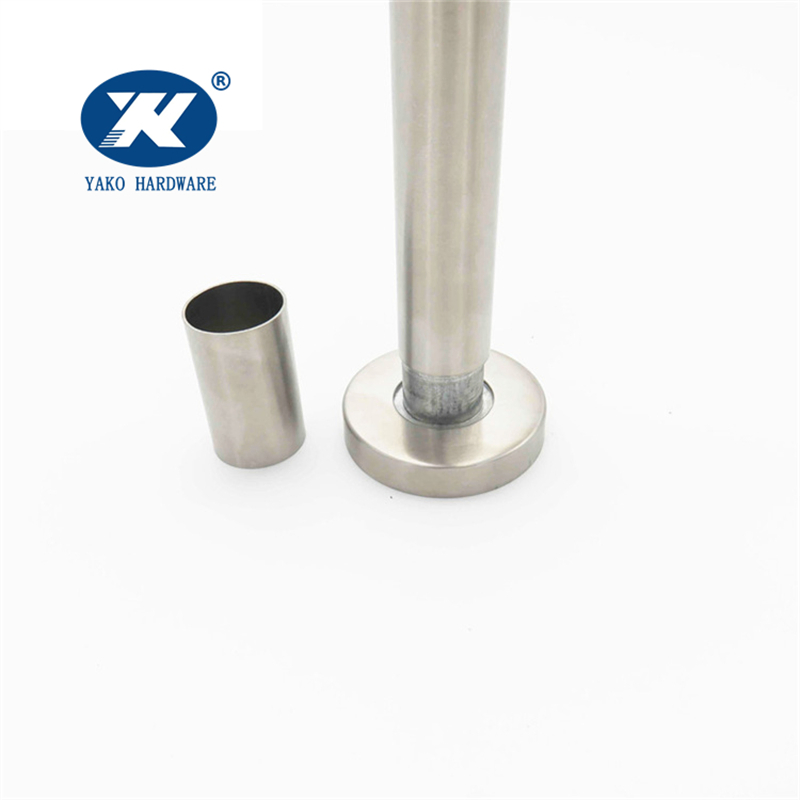 Stainless Steel Basic Toilet Cubicle Partition Adjustable Leg Wholesales with Zinc Alloy Support Leg