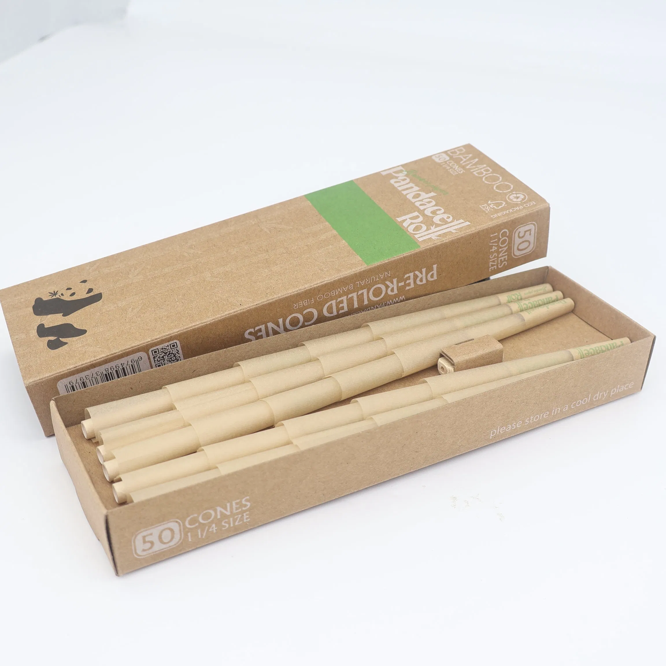 Customized Transparent Cigarette Rolling Paper Smoking Accessories