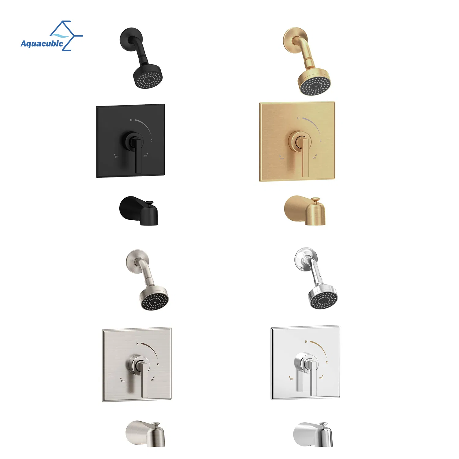 China Custom Wide Small Round Brass Rain Shower Heads Rainfall Shower Head Combo High Pressure Water Flow